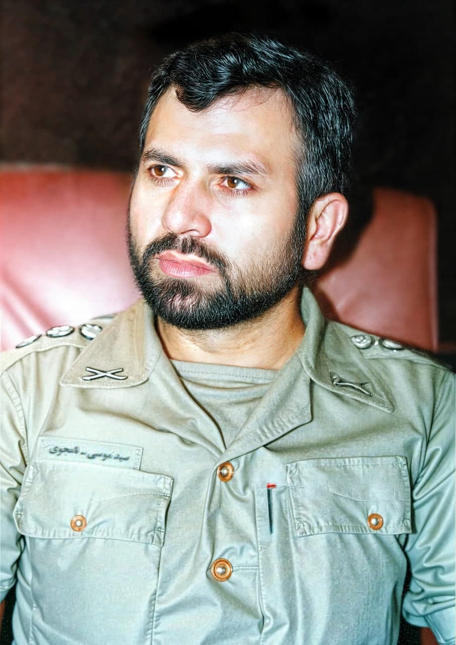 تصویر بازسازی شده باکیفیت از شهید سید موسی نامجو